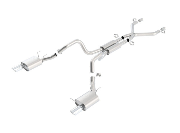 Borla 11-12 Ford Mustang GT/Shelby GT500 5.0L/5.45L 8cyl SS Catback Exhaust + inXin Pipe