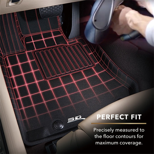 3D MAXpider 2009-2020 Dodge Journey Kagu 3rd Row Floormats - Tan