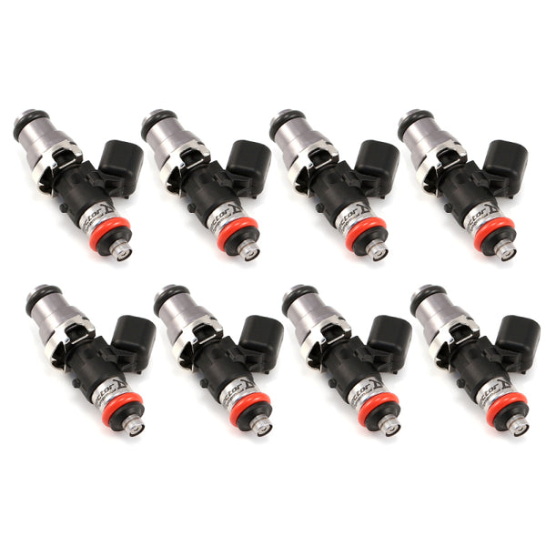 Injector Dynamics 1700cc Injectors - 48mm Length - 14mm Top - 15mm Lower O-Ring (Set of 8) Injector Dynamics 1700cc Injectors - 48mm Length - 14mm Top - 15mm Lower O-Ring (Set of 8)