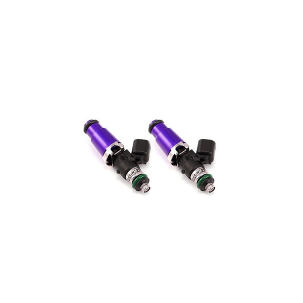 Injector Dynamics 1700cc Injectors - 60mm Length - 14mm Purple Top - 14mm Lower O-Ring (Set of 2) Injector Dynamics 1700cc Injectors - 60mm Length - 14mm Purple Top - 14mm Lower O-Ring (Set of 2)
