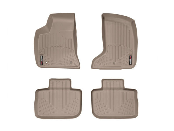 WeatherTech 11+ Dodge Charger Front and Rear Floorliners - Tan