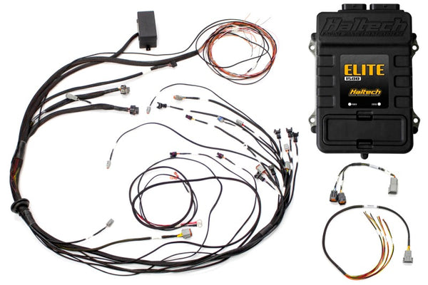 Haltech Mazda 13B (S6-8) Elite 1500 Terminated Harness ECU Kit w/Square EV1 Injector Connectors Haltech Mazda 13B (S6-8) Elite 1500 Terminated Harness ECU Kit w/Square EV1 Injector Connectors