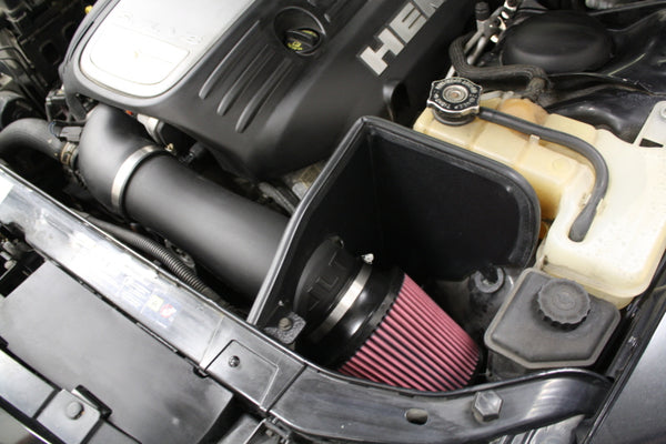 JLT 05-17 Dodge Charger 5.7L (w/o Shaker Hood) Black Textured Cold Air Intake Kit w/Red Filter JLT 05-17 Dodge Charger 5.7L (w/o Shaker Hood) Black Textured Cold Air Intake Kit w/Red Filter
