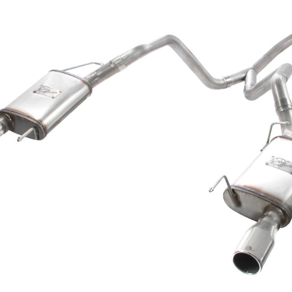 aFe MACHForce XP 05-09 Ford Mustang V6 4.0L 2-1/2in. 409 SS Cat-Back Exhaust