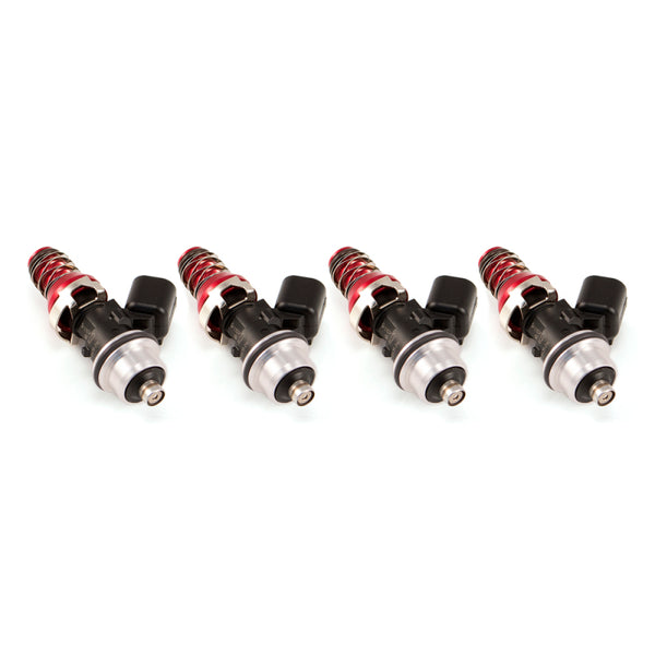 Injector Dynamics 1340cc Injectors - 48mm Length - 11mm Red Top - S2000 Lower Config (Set of 4) Injector Dynamics 1340cc Injectors - 48mm Length - 11mm Red Top - S2000 Lower Config (Set of 4)