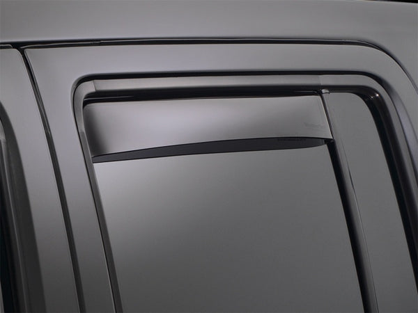 WeatherTech 00-05 Dodge Neon / SRT4 Rear Side Window Deflectors - Dark Smoke
