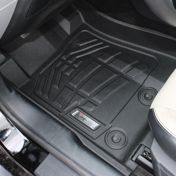 Westin 2015-2018 Ford Mustang Wade Sure-Fit Floor Liners Front - Black