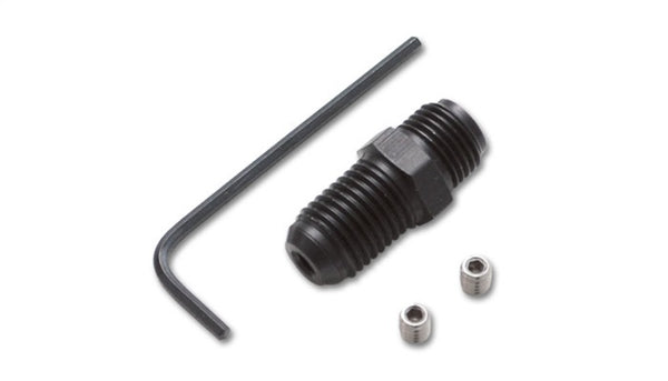 Vibrant -4AN to 7/16-24 Oil Restrictor Fitting Kit for Garrett ball bearing Turbochargers Vibrant -4AN to 7/16-24 Oil Restrictor Fitting Kit for Garrett ball bearing Turbochargers