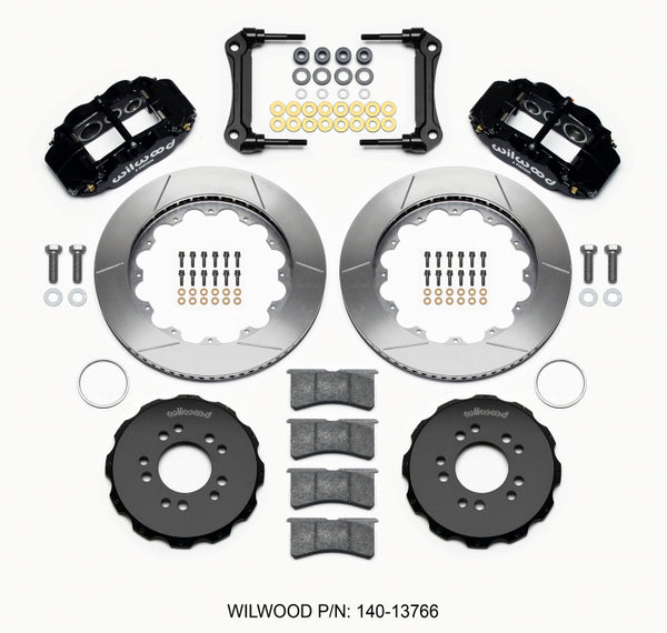 Wilwood Narrow Superlite 6R Front Hat Kit 14.00 1964-1970 Ford Mustang w/ DSE Suspension