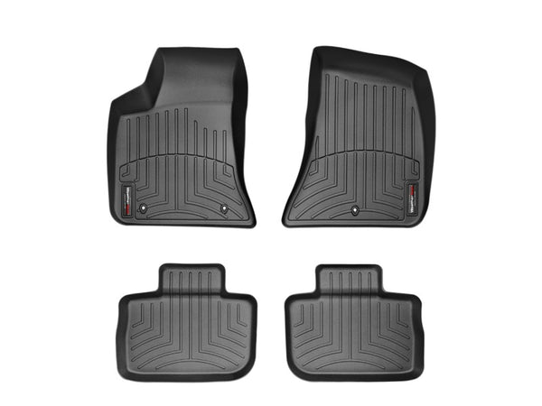 WeatherTech 11+ Dodge Charger Front and Rear Floorliners - Black