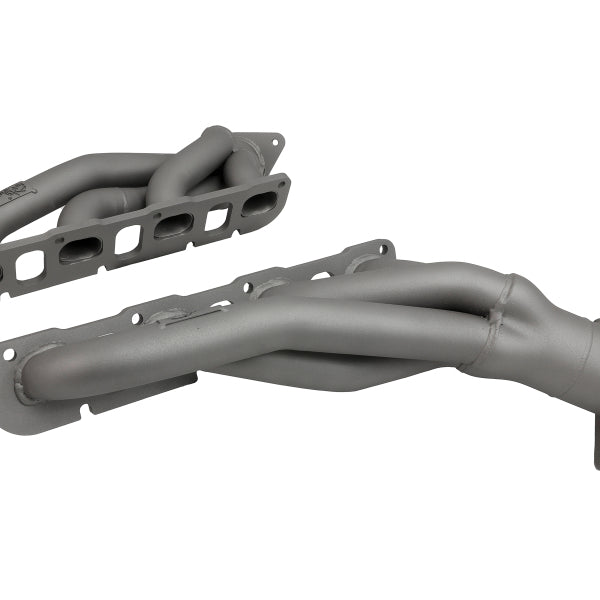 aFe Twisted Steel 304SS Short Header 15-22  Dodge Challenger SC V8-6.2L / 6.4L HEMI Titanium Coating aFe Twisted Steel 304SS Short Header 15-22  Dodge Challenger SC V8-6.2L / 6.4L HEMI Titanium Coating