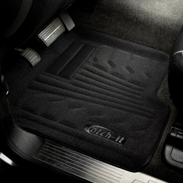 Lund 02-08 Dodge Ram 1500 Catch-It Carpet Front Floor Liner - Black (2 Pc.)