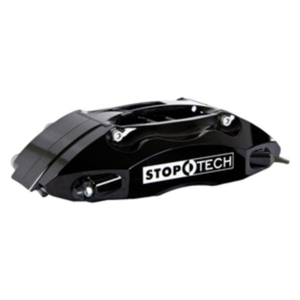 StopTech 09-13 Dodge Challenger SRT-8 Rear BBK w/ Black ST-40 Calipers Drilled 355x32 Rotors