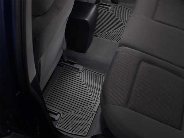 WeatherTech 97-04 Dodge Dakota Front and Rear Rubber Mats - Black