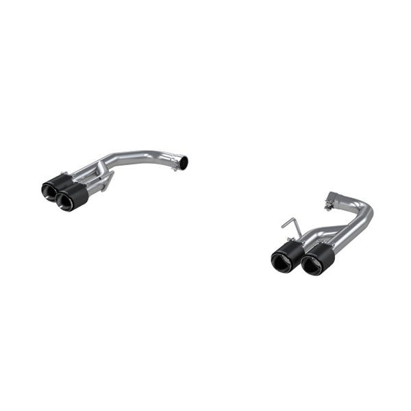 MBRP 18-21 Ford Mustang GT 5.0L T304 SS 2.5i Axle-Back, Dual Rear Exit with Quad CF Tips