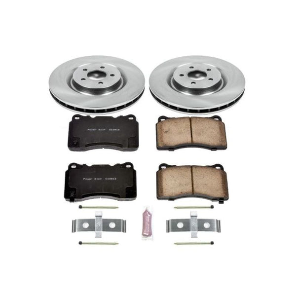 Power Stop 07-14 Ford Mustang Front Autospecialty Brake Kit