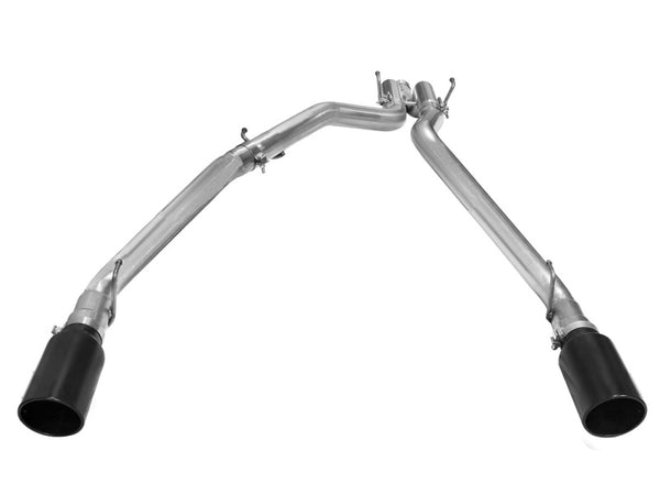 aFe MACHForce XP DPF-Back Exhaust 3in SS w/ 5in Black Tips 2014 Dodge Ram 1500 V6 3.0L EcoDiesel