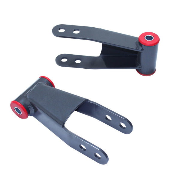 MaxTrac 02-08 Dodge RAM 1500 2WD/4WD 2in Rear Lift Shackles