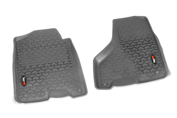 Rugged Ridge Floor Liner Front Gray 2009-2018 Dodge Ram 1500 / 2500 / 3500 Crew Cab