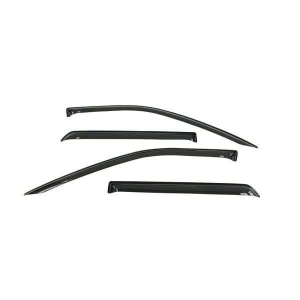 Westin 2011-2017 Dodge Durango Wade Slim Wind Deflector 4pc - Smoke