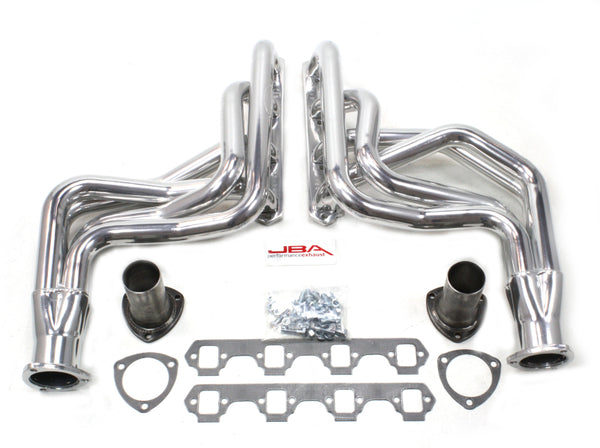 JBA 65-73 Ford Mustang 260-351W (w/Mustang II Suspension) 1-3/4in Primary Sliver Long Tube Header