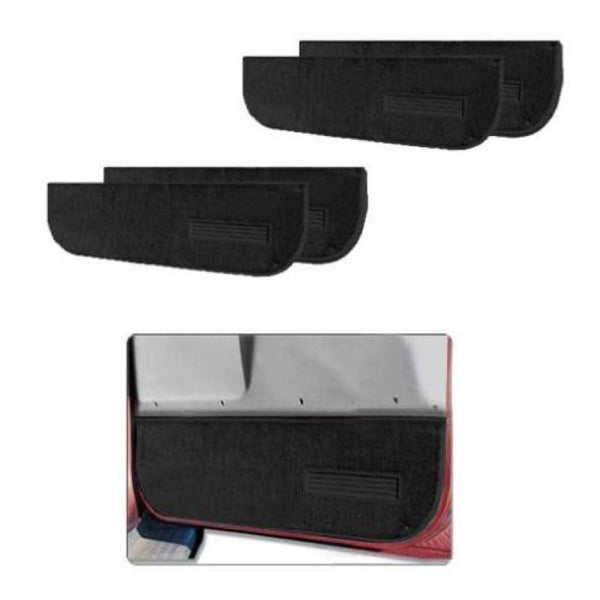 Lund 73-89 Dodge D100 Std. Cab Pro-Line Full Flr. Replacement Carpet - Black (2 Pc.)