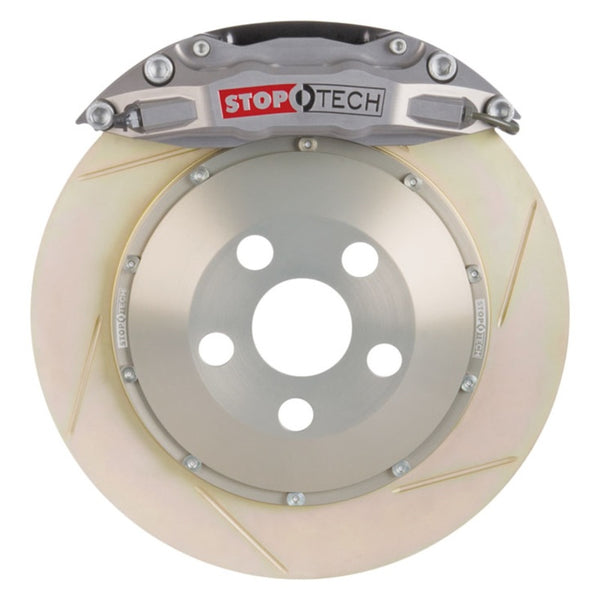 StopTech 94-04 Ford Mustang Front BBK Trophy ST-40 355x32mm Zinc Coated Slotted Rotors