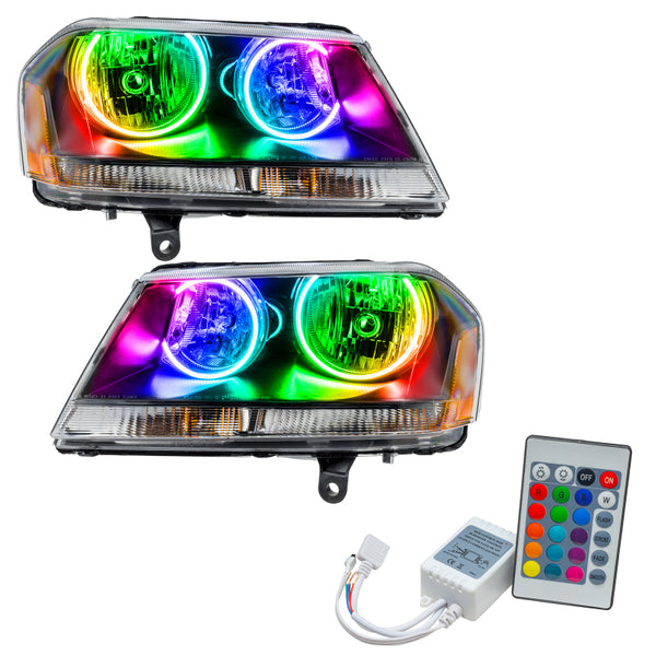 Oracle 08-14 Dodge Avenger RT SMD HL - Black - ColorSHIFT w/ Simple Controller