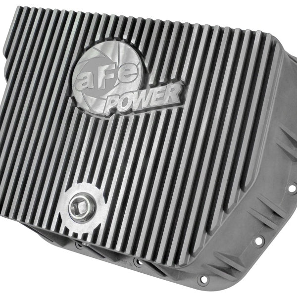 aFe Power Cover Trans Pan Machined Trans Pan 2006 Dodge RAM 5.9L Cummins