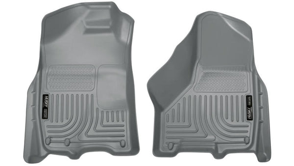 Husky Liners 09-10 Dodge Ram 1500/2500/3500 WeatherBeater Front Row Grey Floor Liners
