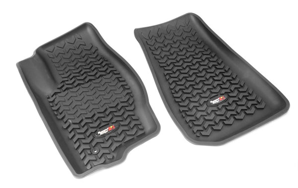 Rugged Ridge Floor Liner Front Black 2007-2012 Dodge / Jeep Caliber / 07-17 Compass / Patriot MK