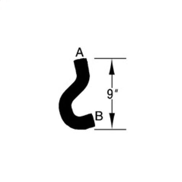 Omix Outlet Hose 3.3L 3.8L 96-00 Dodge Caravan