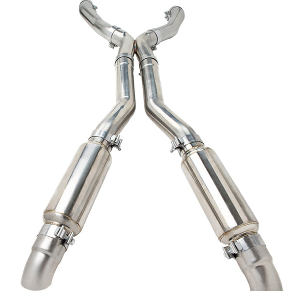 Kooks 79-95 Ford Mustang 5.0L 4V Coyote 3in x 3in Stainless Steel Race Exhaust Kit