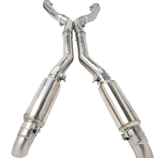 Kooks 79-93 Ford Mustang 5.0L 4V Coyote 3in x 3in 16GA Stainless Steel Race Exhaust