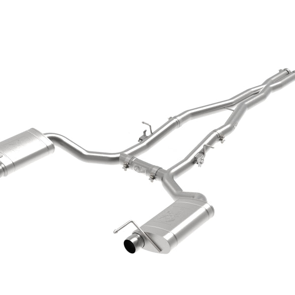 aFe MACH Force-Xp 3in 304 SS Cat-Back Exhaust 15-20 Dodge Charger Hellcat V8-6.2L (sc) / 392 V8-6.4L