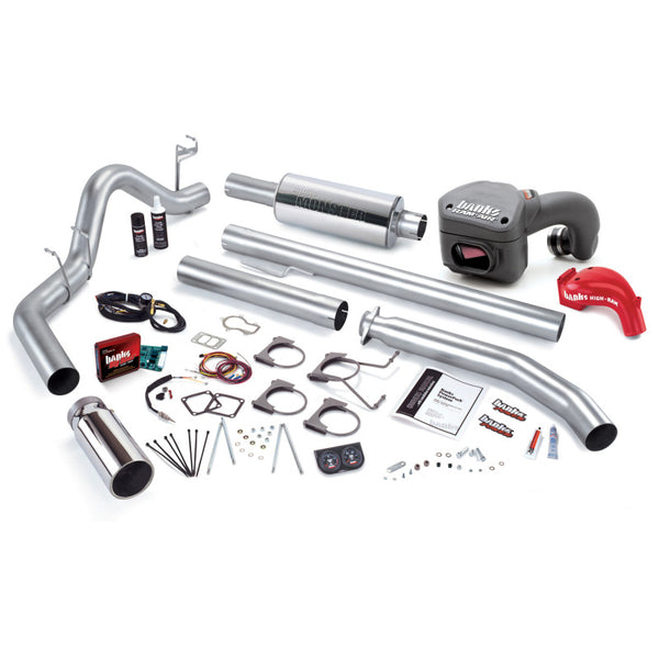 Banks Power 02 Dodge 5.9L 235Hp Std Cab PowerPack System - SS Single Exhaust w/ Chrome Tip