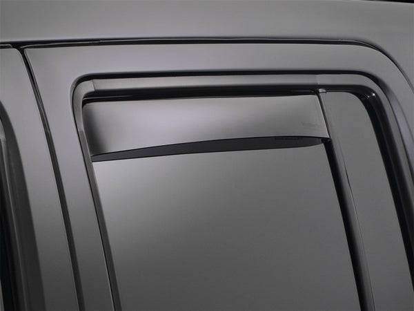 WeatherTech 06-10 Dodge Charger Rear Side Window Deflectors - Dark Smoke