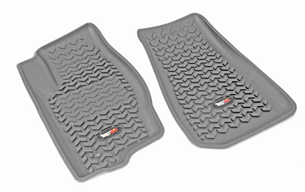 Rugged Ridge Floor Liner Front Gray 2007-2012 Dodge / Jeep Caliber / 07-17 Compass / Patriot MK