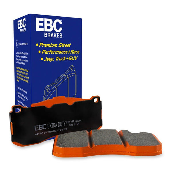 EBC 2018+ Dodge Durango 6.4L SRT Orangestuff Rear Brake Pads