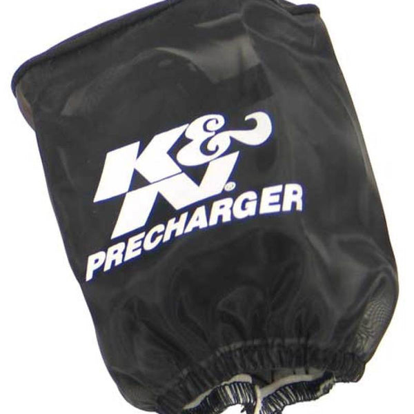 K&N Precharger Air Filter Wrap Black 4in Height 3.5in Inside Diameter