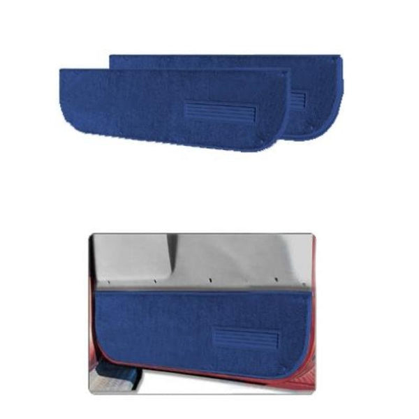 Lund 73-89 Dodge D100 Std. Cab Pro-Line Full Flr. Replacement Carpet - Blue (2 Pc.)