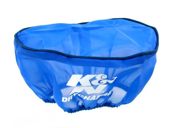 K&N Blue Drycharger 4.5in x 7in Oval Tapered