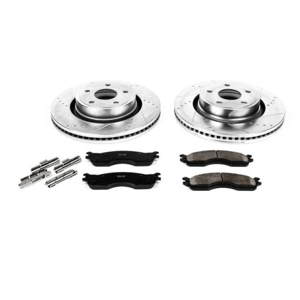 Power Stop 2004 Dodge Ram 1500 Front Z23 Evolution Sport Brake Kit