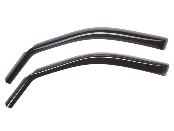 WeatherTech 11+ Dodge Durango Front Side Window Deflectors - Dark Smoke