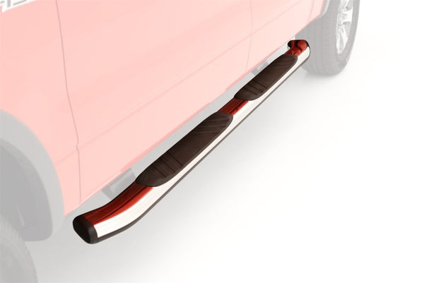 Lund 15-17 Dodge Ram 1500 Quad Cab (Built After 7/1/15) 5in. Oval Bent Nerf Bars - Chrome