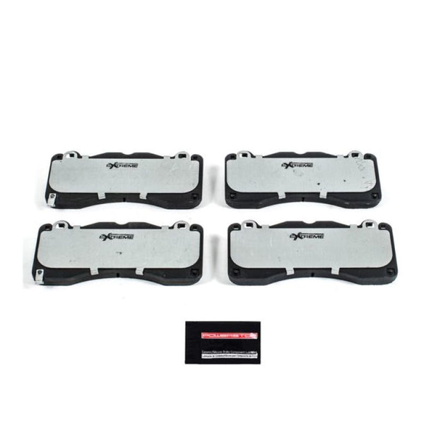 Power Stop 15-19 Ford Mustang Front Z26 Extreme Street Brake Pads w/Hardware