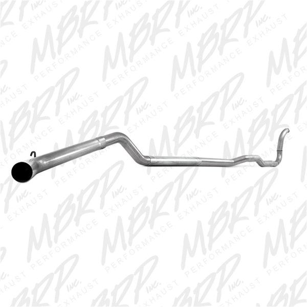 MBRP 88-93 Dodge 2500/3500 Cummins 4WD Turbo Back Single Side Exit No Muffler PLM Series Exhaust