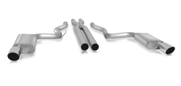 Gibson 15-17 Ford Mustang GT 5.0L 3in Cat-Back Dual Exhaust - Stainless