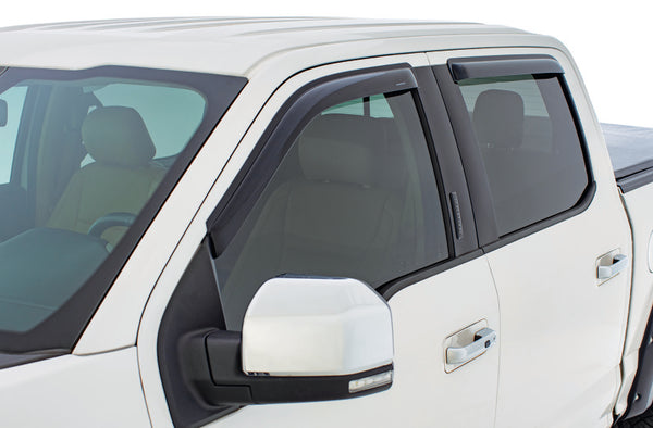 Stampede 2007-2011 Dodge Nitro Tape-Onz Sidewind Deflector 4pc - Smoke