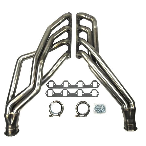 JBA 65-73 Ford Mustang 351W SBF 1-3/4in Primary Raw 409SS Long Tube Header